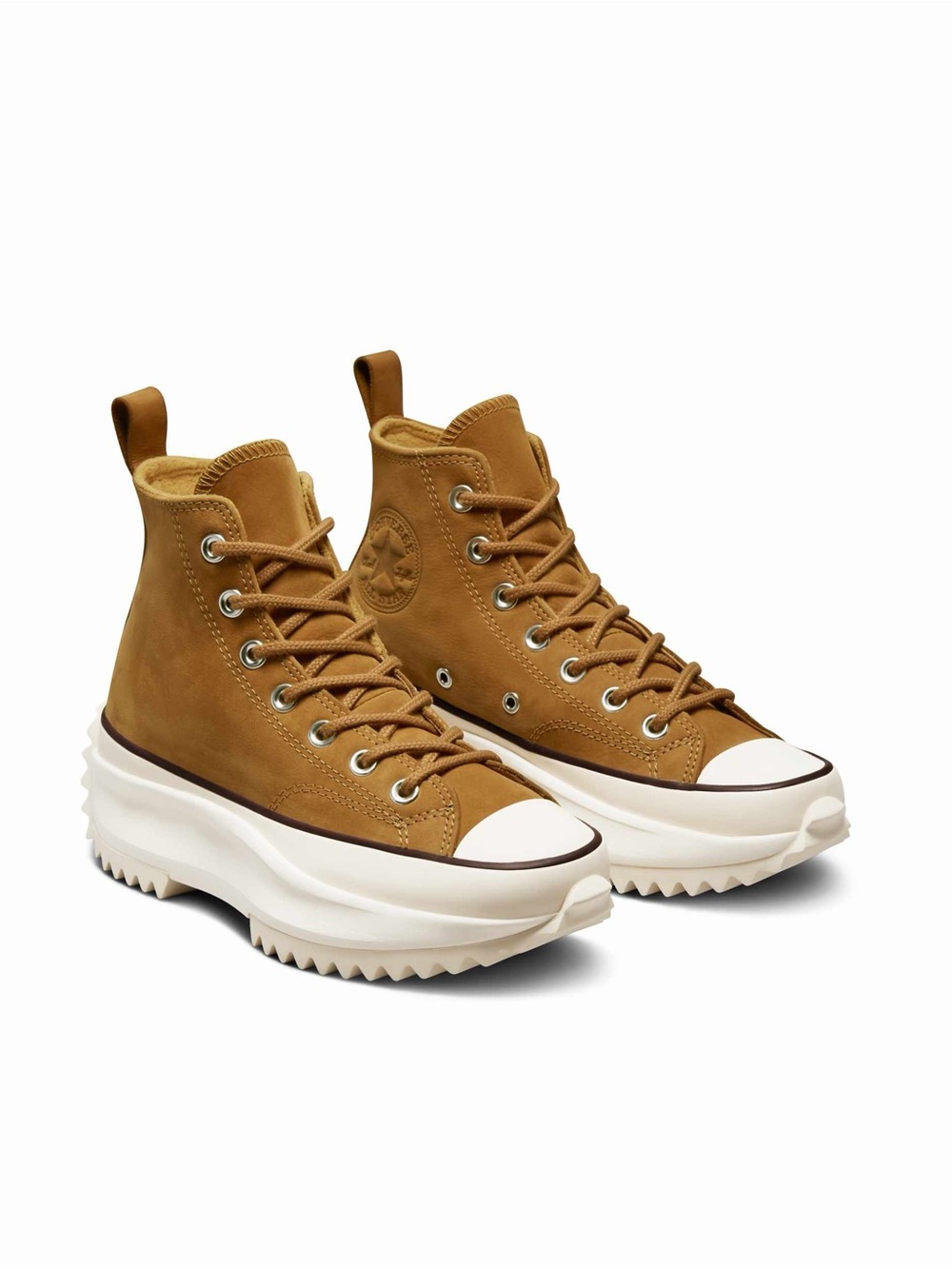Converse Run Star Hike Hi Cold Fusion nubuck leather platform sneakers